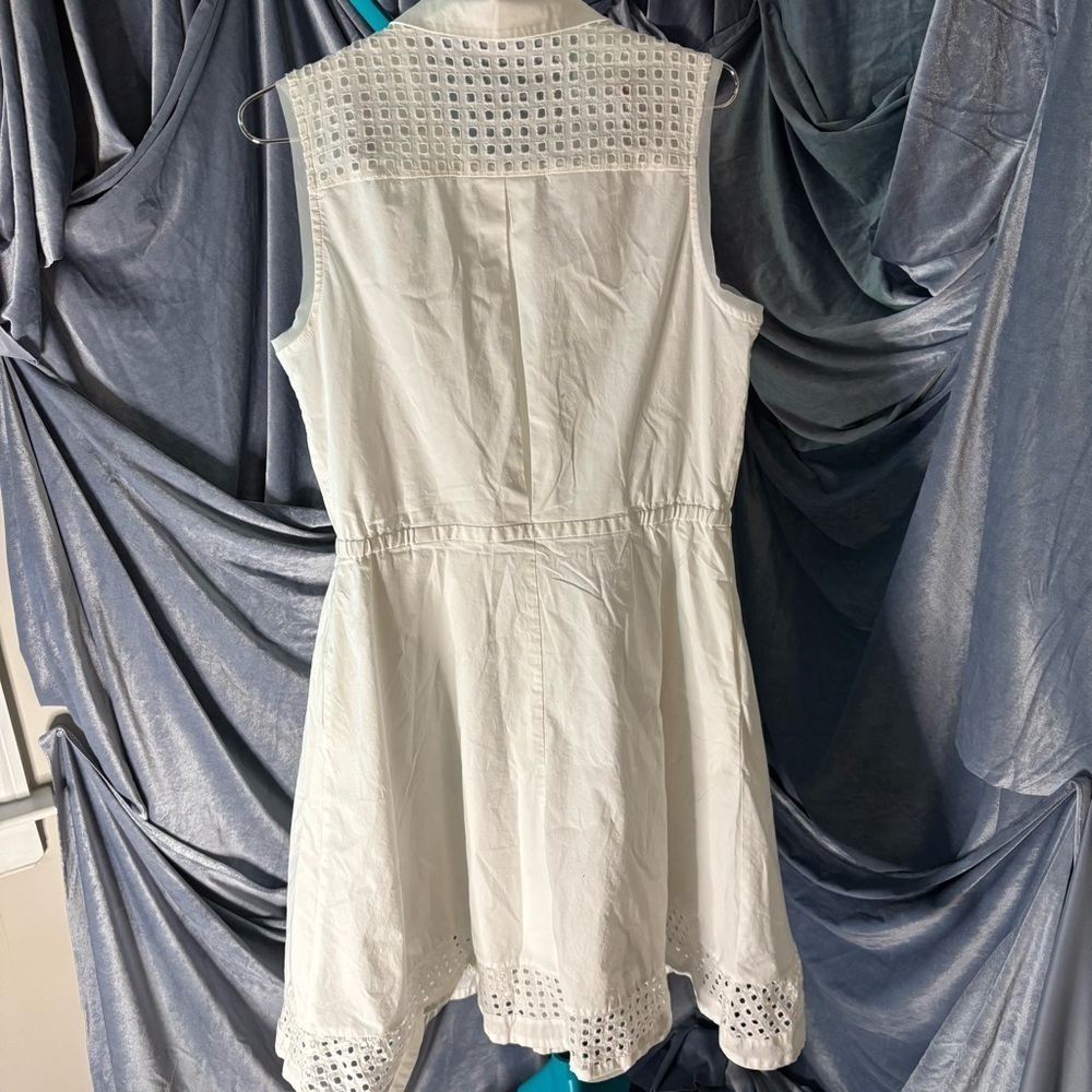 Vera wang white dress size medium - Picture 2 of 8